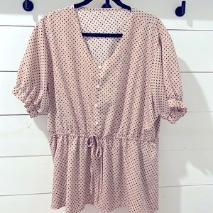 SHEIN | Polka Dot Blouse